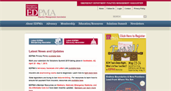 Desktop Screenshot of edpma.org