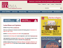 Tablet Screenshot of edpma.org